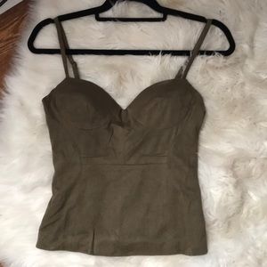 Brand new Yasmin suede top from Meshki